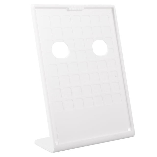Miangastore Porte-Enseigne en Plastique Porte-Numéro de Table Porte-Carte en Forme de L