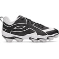 thumbnail image 2 of Under Armour Botas de Béisbol Leadoff Icon Low RM JR para Niños, Negro 001, Talla 12K, 2 of 3