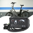 B Electric Bicycle EBike 24V/36V/48V 810 Led Display Controller
