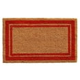 thumbnail image 2 of Red Border Doormat, 2 of 2