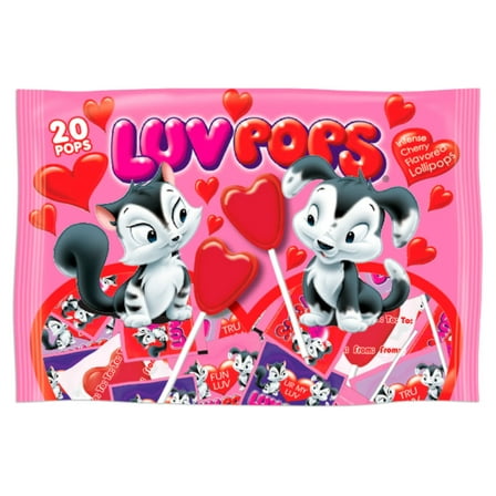 Hawaiian Punch Luve Pops 20 Ct Laydown Bag Drc