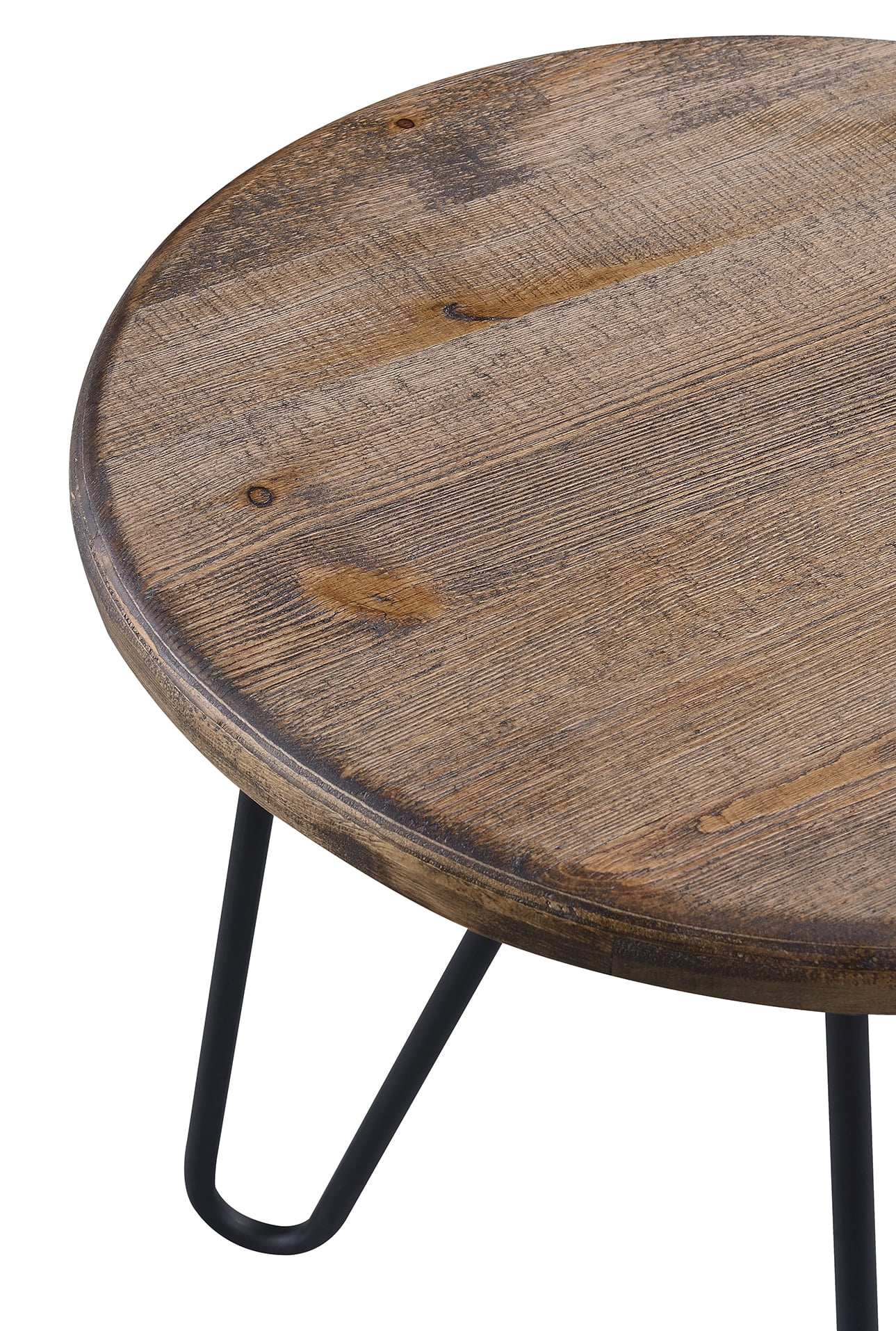 Serta Bryant 40" Round Coffee Table in Aged Pine