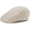 Beige, variant on Classic Solid Flat Cap Newsboy Hats for Men Cabbie Driving Scally Adjustable