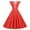 Red, variant on Antinious Summer Beach Dresses for Women,Summer Dresses for Women Casual Printed Sleeveless Sleeve Neck Ladies Dress,Red,L