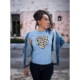 thumbnail image 2 of Colorful Heart Cheetah Print T-Shirt Women -Image by Shutterstock, Female Small, 2 of 4