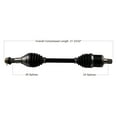 thumbnail image 2 of TrakMotive CAN-6038HD - Rear Left Heavy Duty CV Axle, 2 of 2