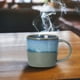 thumbnail image 5 of Taza de café de cerámica con degradado, 5 of 5