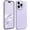 Cloud Purple, variant on Shockproof Designed for iPhone 14 Pro Case, Liquid Silicone Phone Case with [Soft Anti-Scratch Microfiber Lining] Drop Protection 6.1 inch Slim Thin Cover (Neon Yellow)