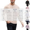 thumbnail image 3 of Timegard Long Sleeve Shirts for Men Fall Casual Breathable Button V Neck Shirts with Pocket Golf Work Solid Color Tee(Pink,M), 3 of 8
