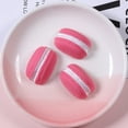 thumbnail image 5 of GENEMA Simulation Macaron Cake Artificial Resin Food Toys 10 Pcs Fake Food Model for DIY Handmade Keychain Phone Shell Accessories Supplies, 5 of 19
