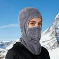 thumbnail image 6 of LmnLft Winter Warm Neck Mask, Thermal Fleece Ear Protection One Piece Hat, Full Face Mask for Outdoor Sports and Activities, 6 of 7