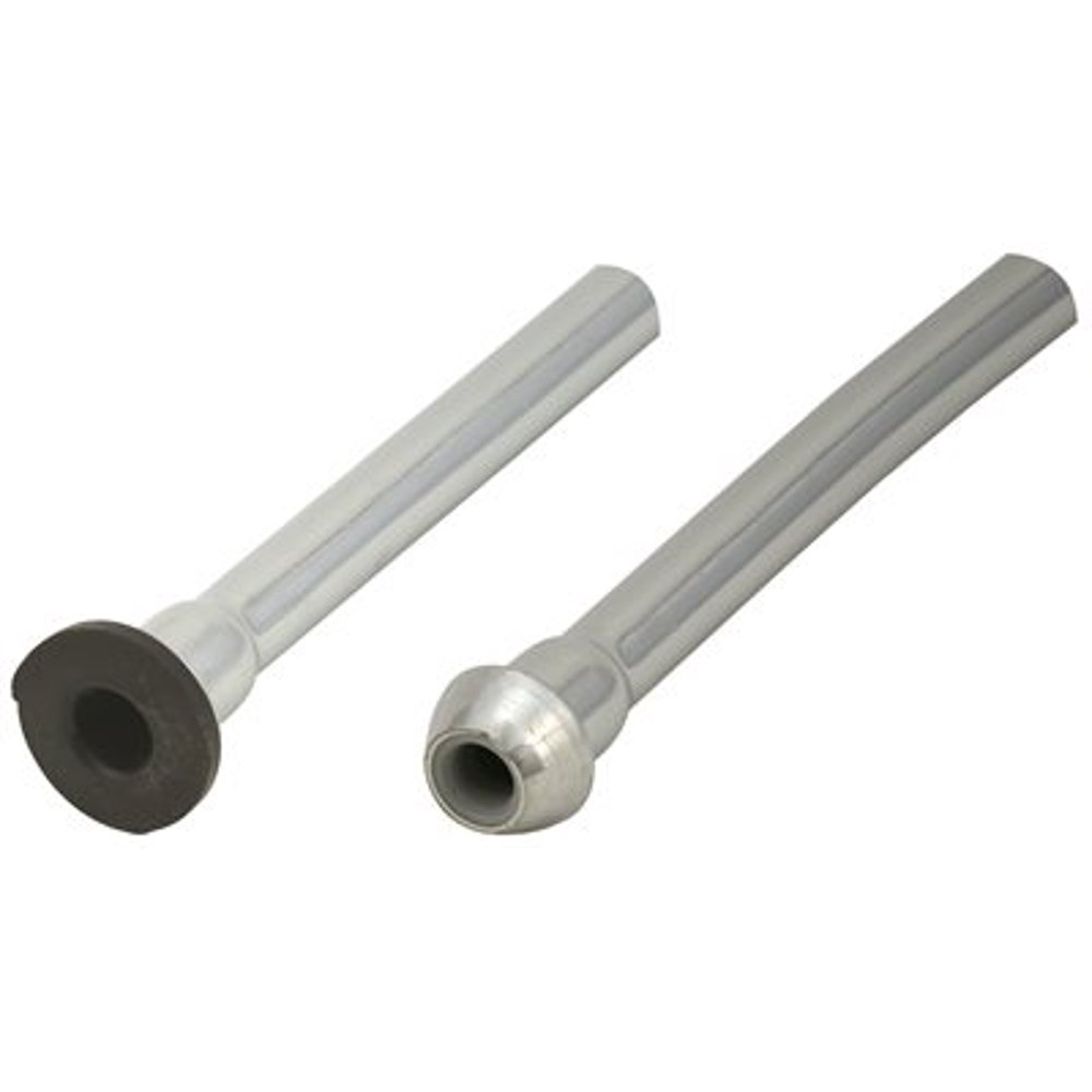 toilet tank smooth riser tube water connector supply line, 3/8 in. od x