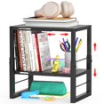 thumbnail image 1 of Locker Organizer Shelf School, Adjustable Width and Height, Stackable Metal Locker Storage Organization, Ideal Locker Fits Standard Size School, Offi, 1 of 7