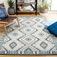 thumbnail image 2 of SAFAVIEH Kilim Sherman Tribal Area Rug, Ivory/Blue, 5' x 8', 2 of 8