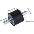 thumbnail image 3 of GGB-Rubber Mounts Shock Absorbers Anti Vibration Silentblock Car Boat Bobbins, Pack of 4 (M10 40x30mm)—0516, 3 of 7