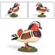 thumbnail image 3 of Modelo de juguetes Hugo Figura Pato Mandarín Decoración para hogar escritorio, 3 of 9