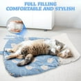 thumbnail image 6 of Cat sleeping bag bed, winter soft plush bag, indoor cat self-heating cave bed,360 °     wrapped comfortable pet sleeping bag, soft plush, 6 of 10
