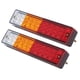 thumbnail image 1 of 2 luces LED de 12 V y 20 LED para señal de freno de remolque, IP65, resistentes al agua, para camión, 1 of 12