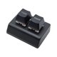 thumbnail image 1 of Teclado de 2 teclas para copiar y pegar, mini teclado USB, teclado de 2 teclas, teclados para juegos de PC Negro, 1 of 9
