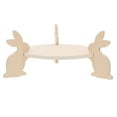 thumbnail image 3 of 1 Set High Base Cake Stand Cupcake Dessert Display Stand Wood Fruit Candy Tray, 3 of 8