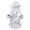 White, variant on SeekLGT Pet Bathrobe Soft Absorbent Dog Robe for After Bath and Grooming Quick Drying Cat Robe and Dog Towel Nightgown Pajamas for Small Medium Large Dogs 1pc