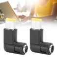 thumbnail image 4 of Conector 2 Piezas Adaptador De Corriente Conector Codo DC7.9 X 5.5 Mm Enchufe Cuadrado Accesorio De PC Negro Para ThinkPad, 4 of 7