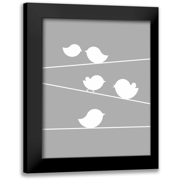 Robinson, Tamara 15x18 Black Modern Framed Museum Art Print Titled - Bird on a Wife II
