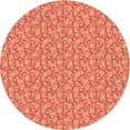 thumbnail image 1 of Ahgly Company Machine Washable Indoor Round Transitional Fire Engine Red Area Rugs, 8' Round, 1 of 7