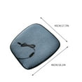 thumbnail image 3 of Lingouzi Heated Car Seat Cushion, Constant Temperature Effect, 2v Usb Portable Heated Seat Cushion for Car Back Massager for Driving, Heating and Ventilation Function Winter Driving, 3 of 6