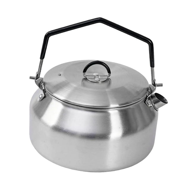koolsoo Camping Kettle Multifunctional Camping Teapot for Traveling Camping Climbing