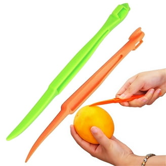 Orange Peeler tools, Plastic Orange Peeler, Citrus Remover, Easy