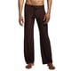 thumbnail image 1 of Pantalones de yoga largos para hombre, pantalones de pijama casuales de color liso, pantalones deportivos de cintura media con cordón, pantalones de poliéster para hombre, 1 of 3