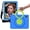 Blue, variant on Case for iPad (A16) 11th Generation 11 Inch 2025, Heavy Duty Shockproof Cover with Built-in Rotating Stand & Strap & Screen Protector
