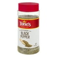 (4 pack) Tone's Restaurant Black Pepper, 8 oz .87/oz