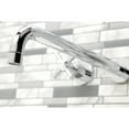thumbnail image 3 of Kingston Brass KS8041ZX Millennium Two-Handle 3-Hole Wall Mount Roman Tub Faucet in Polished Chrome, 3 of 7