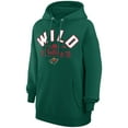 thumbnail image 2 of Men's Starter  Green Minnesota Wild Puck Pullover Hoodie, 2 of 3