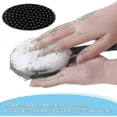 thumbnail image 3 of Back Scrubber Silicone Body Scrubber Long Handle Bath Shower Back Brush Body Exfoliator (long Handle), 3 of 5