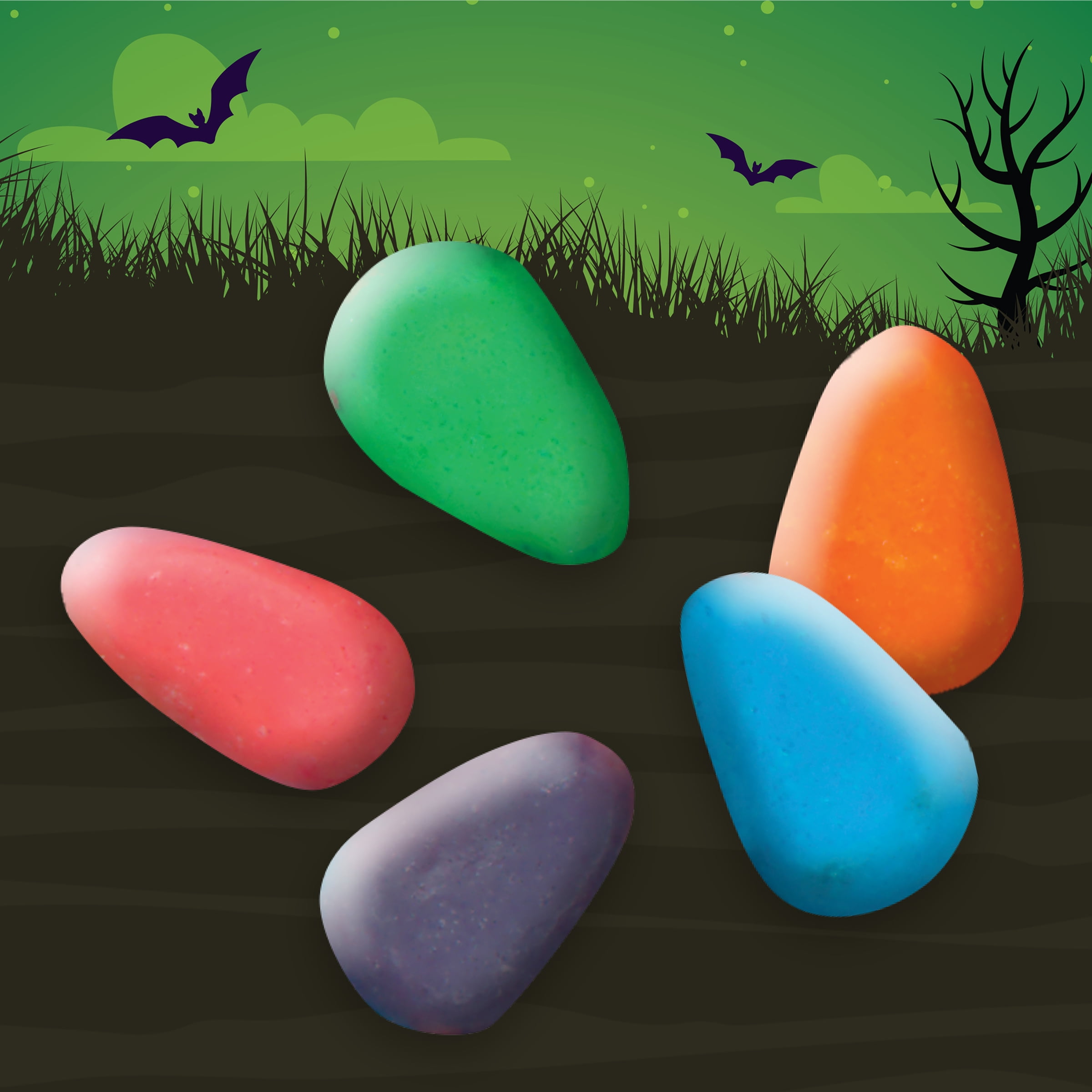 Nerds Halloween Candy Corn, Rainbow-Shelled Nerds-Flavored Mellowcreme, 8 Ounces, Laydown Bag