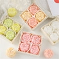 thumbnail image 4 of SSNTSY Aromatherapy Candle Box, Rose Candles Gift Box, 4 Pack Flower Shaped Candle for Mom, Dad Gifts, Valentines Day Decorations, 4 of 4