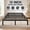 Queen, variant on Metal Twin Size Bed Frame - 16 Inch Heavy-Duty Platform Bed Frame, No Box Spring Needed, Easy Assembly, Noise-Free, Sturdy Mattress Foundation with Underbed Storage Space