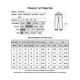 thumbnail image 2 of Mrrootc Mens Casual Elastic Waist Drawstring Cotton Linen Pants, 2 of 4
