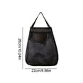thumbnail image 3 of Kitchen Wall Mount Plastic Bag Dispenser and Holder for Grocery and Trash Bags with Top Load and Bottom Dispense for Space Saving Cabinet or Pantry Storage, 3 of 6