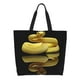 thumbnail image 1 of Disketp Yellow White-Lipped Pit Viper Bolsa Tote Estampada para Mujer, Bolso de Hombro y de Mano para Compras y Viajes, 1 of 8