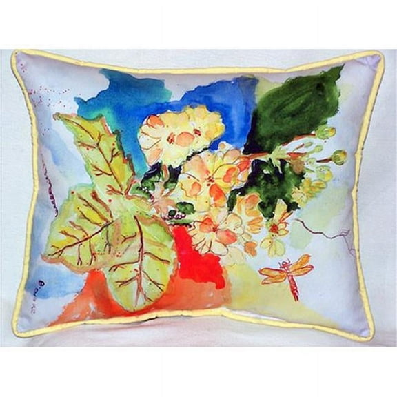 Betsy Drake HJ939 Primrose Large Indoor & Outdoor Pillow 16 x 20