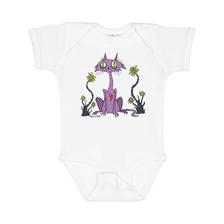 

Inktastic Creeper Cat Gift Baby Boy or Baby Girl Bodysuit