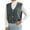 Gray, variant on UAMVSH Women Knit V-Neck Cropped Sweater Vest Lightweight Fall Sleeveless Button down Casual Cardigan Baggy Work Daily Jackets(Small,Khaki)