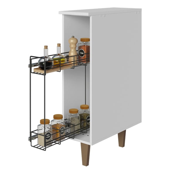 Gabinete Organizador de Cocina Madesa Reims Blanco