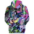 thumbnail image 2 of Chandails à Capuchon Rick And Morty pour Hommes Chandail en Molleton Unisexe Motif 3D Imprimé, 2 of 3