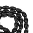 thumbnail image 3 of Abalorios sueltos ovalados facetados de negra, 6 x / 15,5 pulgadas Hugo Oval, 3 of 7