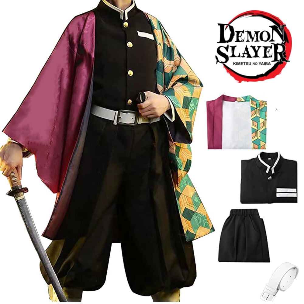 Anime Cosplay Costume - Tomioka Giyuu Outfit set Cosplay Halloween Costume Anime Cosplay Costume - Tomioka Giyuu Outfit set Cosplay Halloween Costume